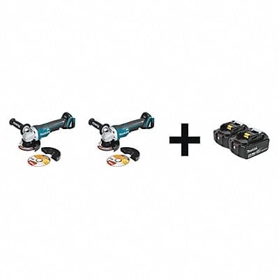 Cordless Angle Grinder Kit 18.0V MPN:XAG11Z - XAG11Z + BL1840B-2