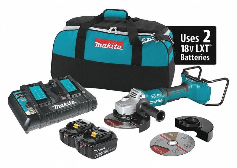 Angle Grinder Kit Makita 36V 7 Wheel MPN:XAG12PT1