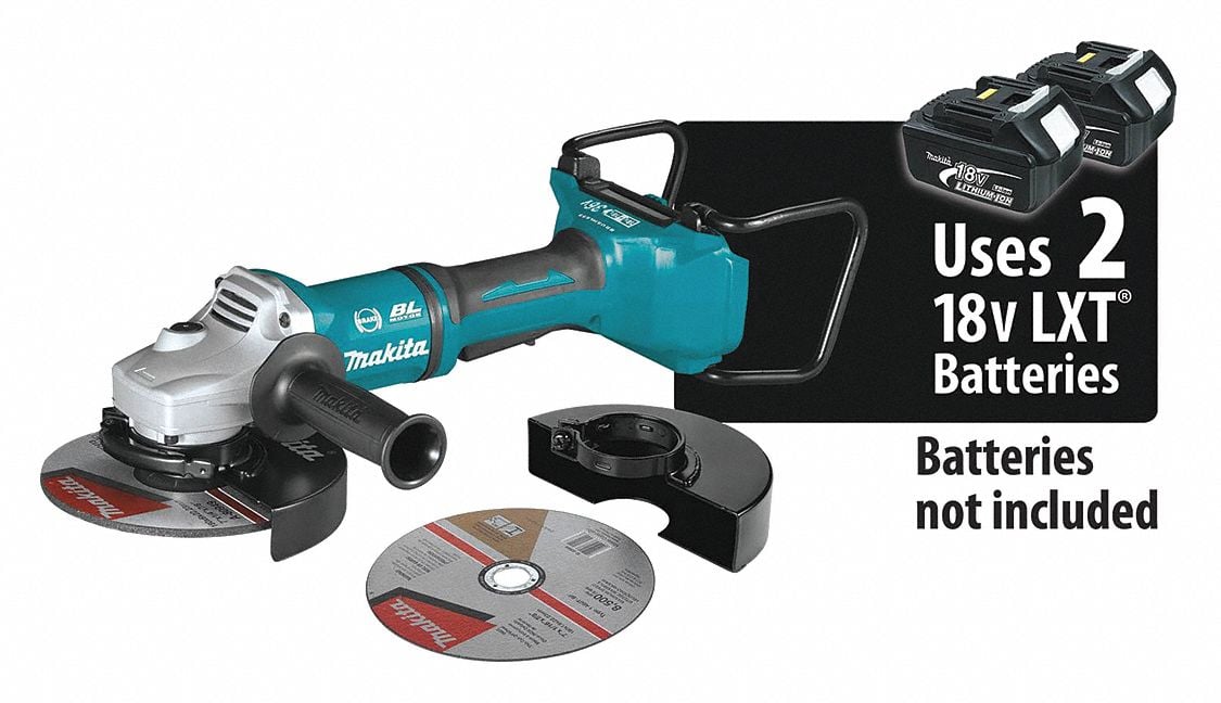 Angle Grinder Makita 36V 7 Wheel MPN:XAG12Z1