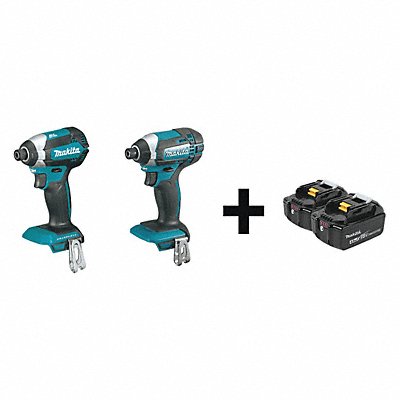 Cordless Combo Kit 18.0 V 2 Tools 2 Batt MPN:XDT13Z  XDT11Z + BL1840B-2