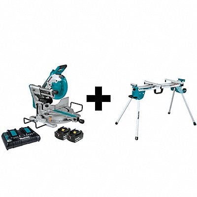 Miter Saw Kit Cordless 10 in Blade Dia MPN:XSL06PT/WST06