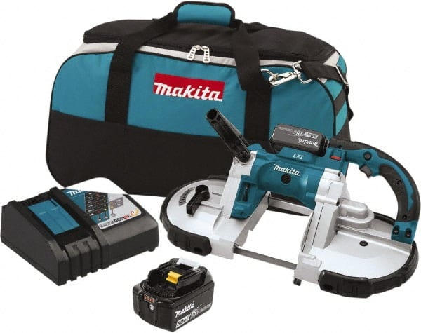 Cordless Portable Bandsaw: 18V, 44-7/8