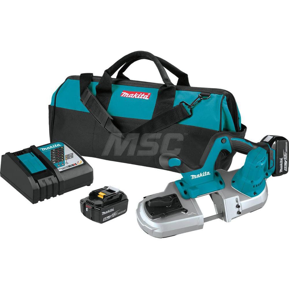 Cordless Portable Bandsaw: 18V, 32-7/8