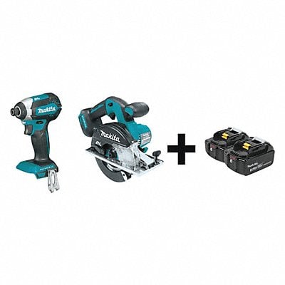 Cordless Combination Kit 2 Tools 18V DC MPN:XDT13Z  XSC02Z + BL1840B-2