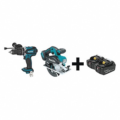 Cordless Combination Kit 2 Tools 18V DC MPN:XPH03Z  XSC02Z + BL1840B-2