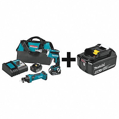 Cordless Combination Kit 2 Tools 18V DC MPN:XT255T + BL1850B