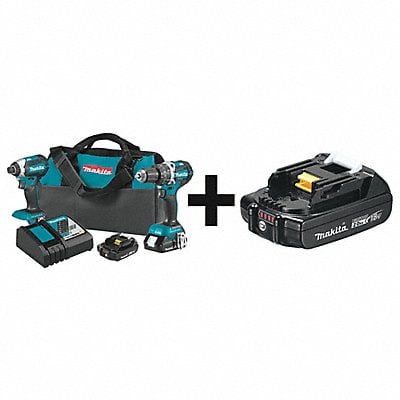 Cordless Combination Kit 2 Tools 18V DC MPN:XT269R + BL1820B