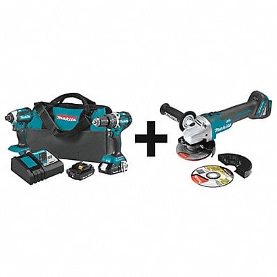 Cordless Combination Kit 3 Tools 18V DC MPN:XT269R  + XAG04Z