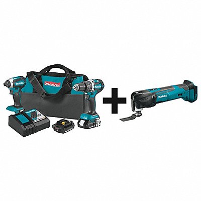 Cordless Combination Kit 3 Tools 18V DC MPN:XT269R + XMT03Z