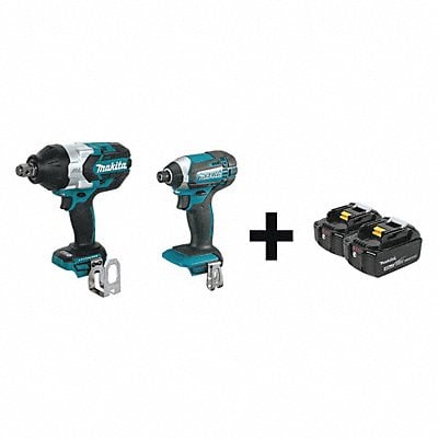 Cordless Combination Kit 2 Tools 18V DC MPN:XWT07Z  XDT11Z + BL1840B-2