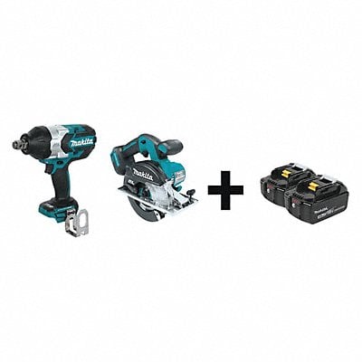 Cordless Combination Kit 2 Tools 18V DC MPN:XWT07Z  XSC02Z + BL1840B-2