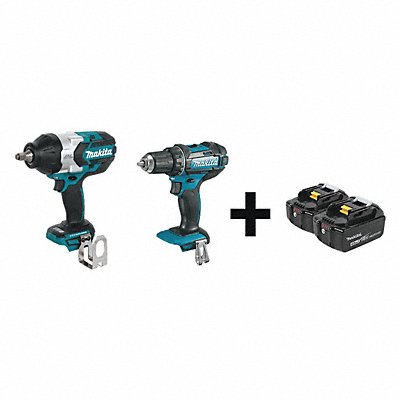 Cordless Combination Kit 2 Tools 18V DC MPN:XWT08Z  XFD10Z + BL1840B-2