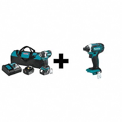 18V LXT BL 1/2 Impact Wrench Kit MPN:XWT18T + XDT11Z