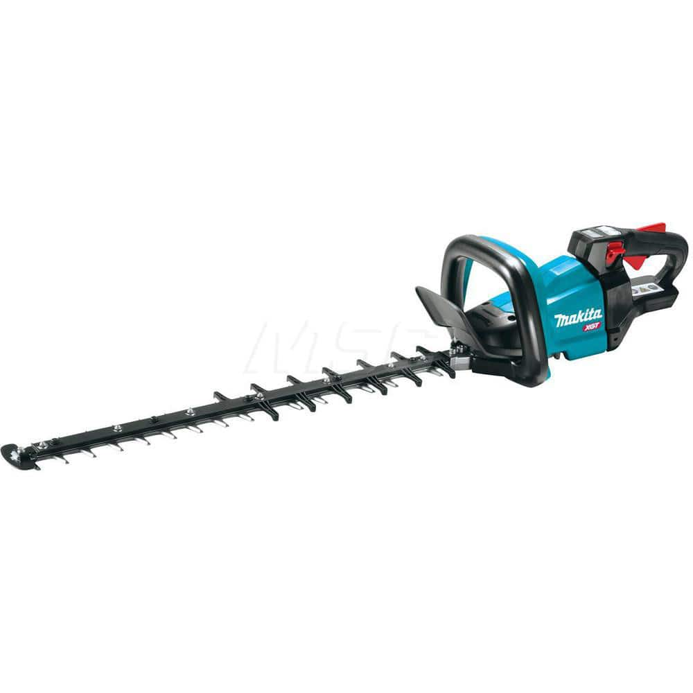 Hedge Trimmer: Battery Power, Double-Sided Blade, 24