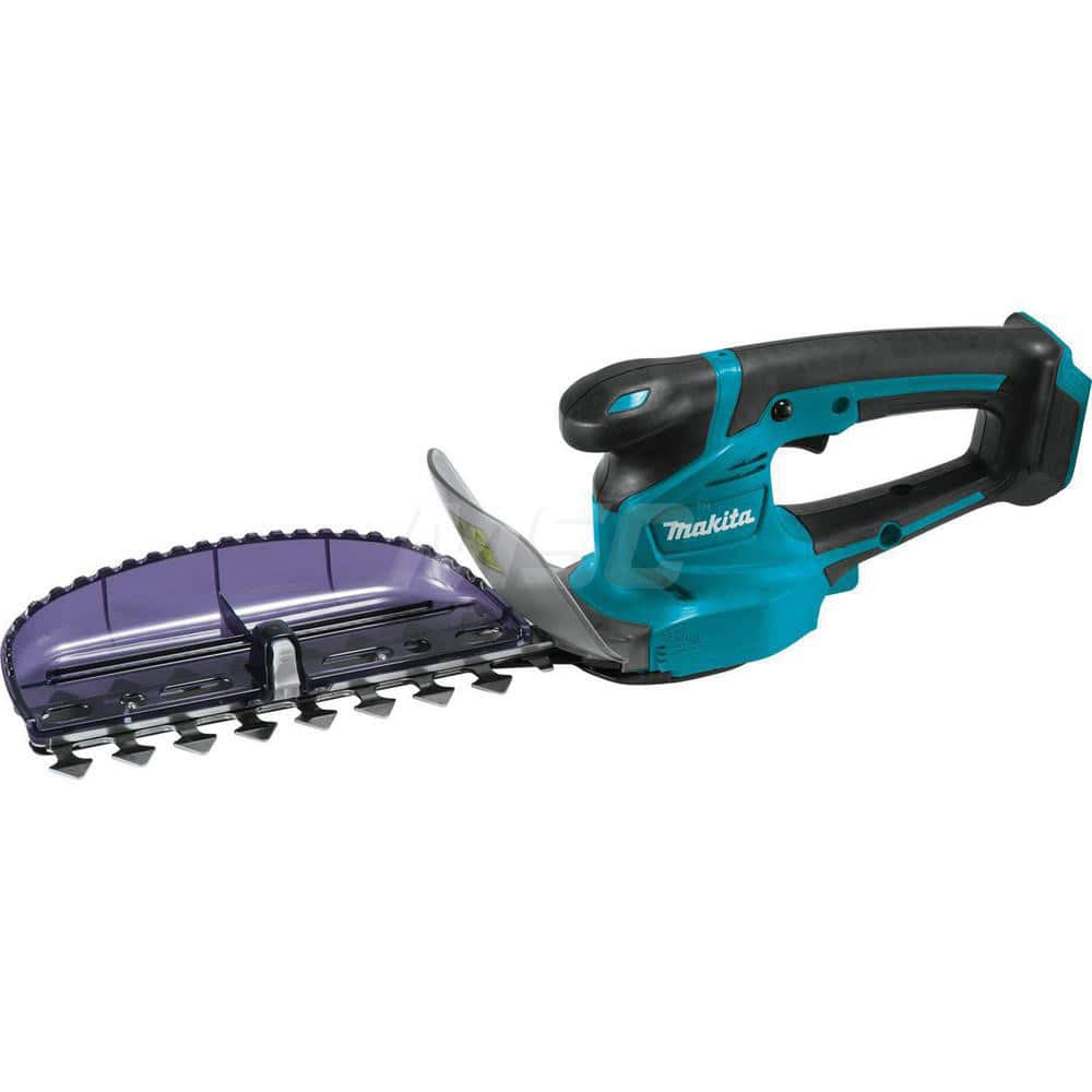 Hedge Trimmer: Battery Power, Double-Sided Blade, 8