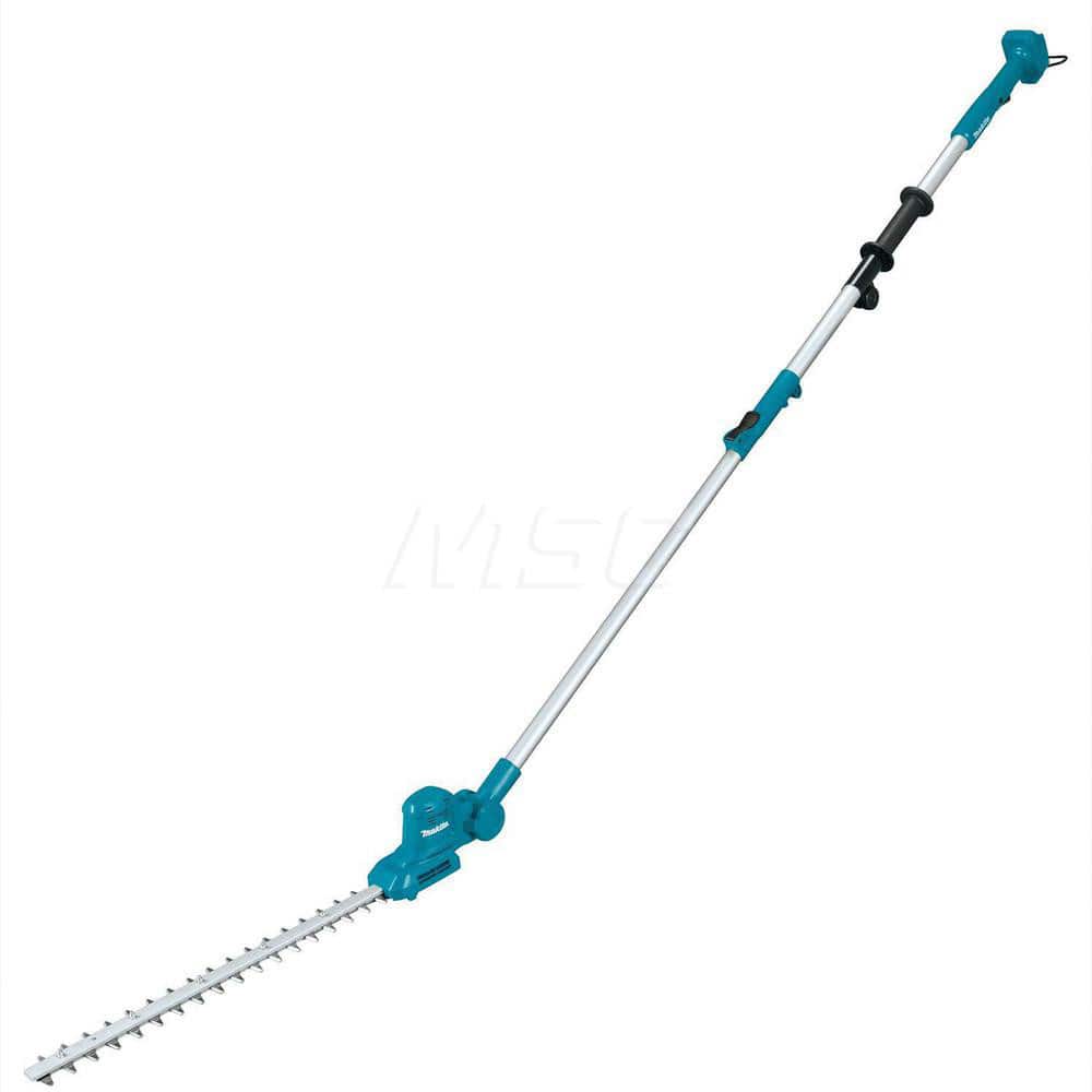 Hedge Trimmer: Battery Power, Double-Sided Blade, 18