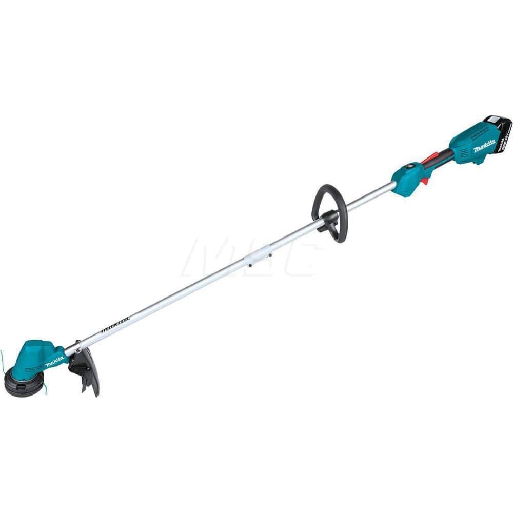 Hedge Trimmer: Battery Power, Double-Sided Blade, 13
