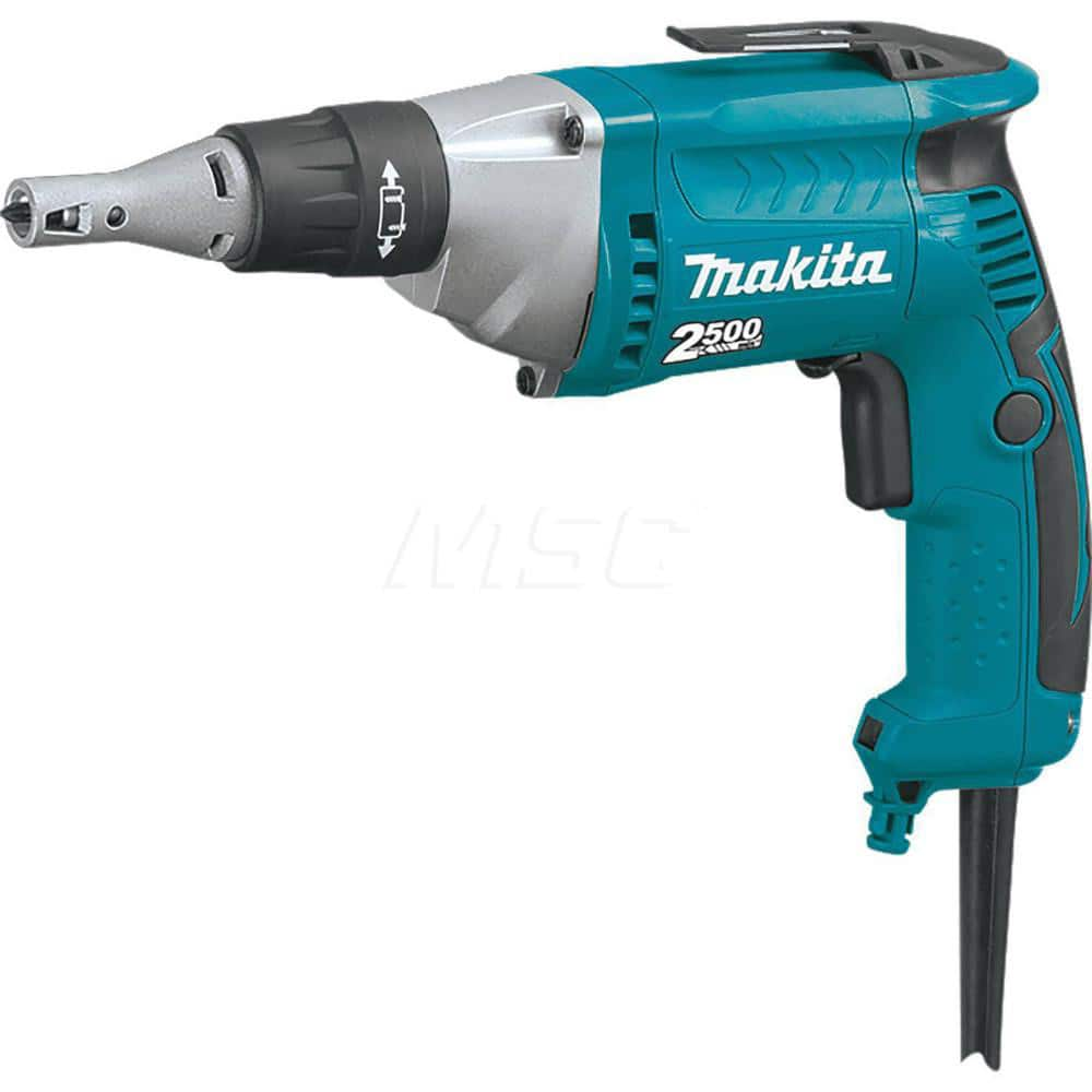 Electric Screwdrivers, Screwdriver Type: Drywall , Voltage: 110.00 , Amperage: 6.0000 , Drive Size (TXT): 1/4