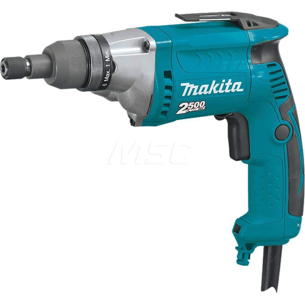 Electric Screwdrivers, Screwdriver Type: Positive Clutch , Voltage: 110.00 , Amperage: 6.0000 , Drive Size (TXT): 1/4