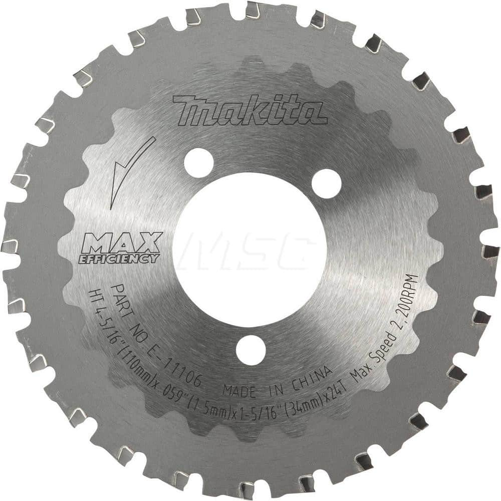 Wet & Dry Cut Saw Blade: 4-5/16