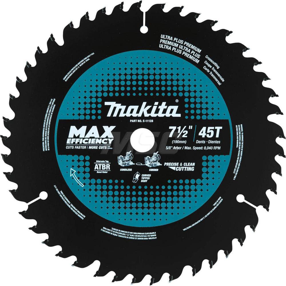 Wet & Dry Cut Saw Blade: 7-1/2