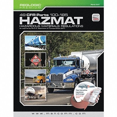 Code Book 49 CFR Hazmat Regulations MPN:41B-001-40