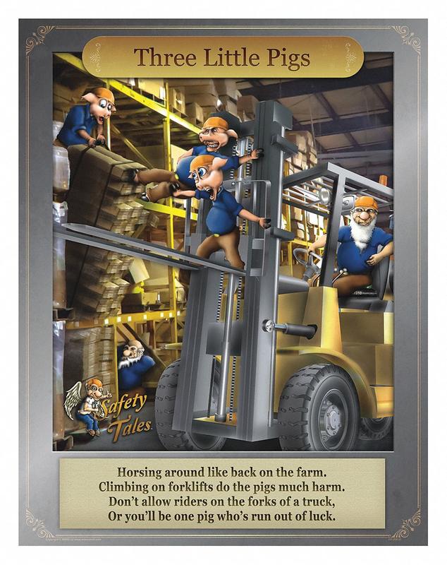 Safety Poster 21 in x 27 in Paper MPN:31P-208-01
