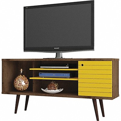 TV Stand Mid Century Yellow 53.14 MPN:200AMC94