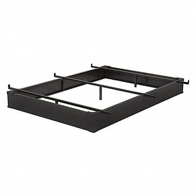 Bed Base Metal Twin Size 6 H Black MPN:J6MB33 BC