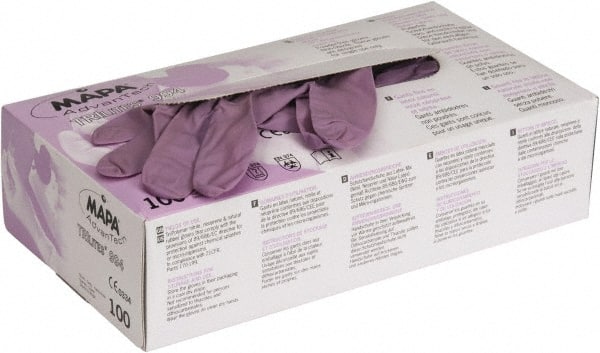 Disposable Gloves: Medium, 6 mil Thick, Latex, Medical Grade MPN:34994027