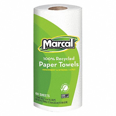 Towel 2-Ply 60 Sheet/Roll PK15 MPN:6709