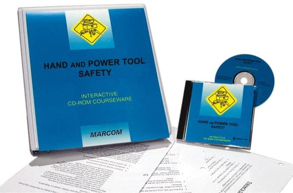 Hand and Power Tool Safety, Multimedia Training Kit MPN:C0000440ED