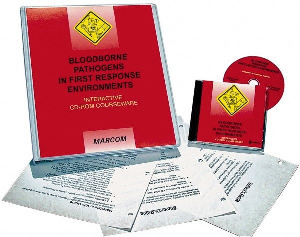 Bloodborne Pathogens in First Response Environments, Multimedia Training Kit MPN:C000B3F0ED