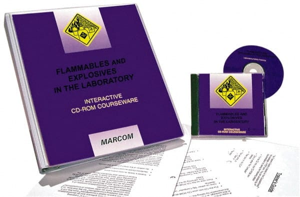 Flammables & Explosives in the Laboratory, Multimedia Training Kit MPN:C000FEX0ED