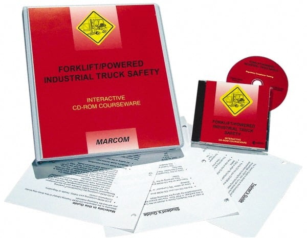 Forklift/Powered Industrial Truck Safety, Multimedia Training Kit MPN:C000K2S0ED