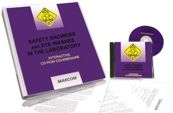 Safety Showers and Eye Washes in the Laboratory, Multimedia Training Kit MPN:C000SSL0ED