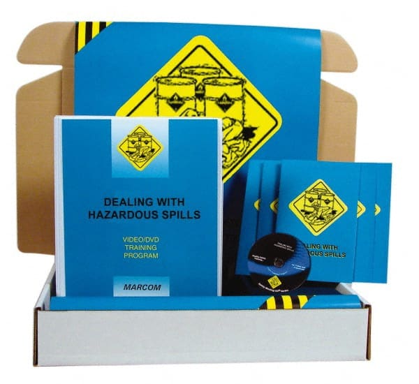 Dealing with Hazardous Spills, Multimedia Training Kit MPN:K0000129EM
