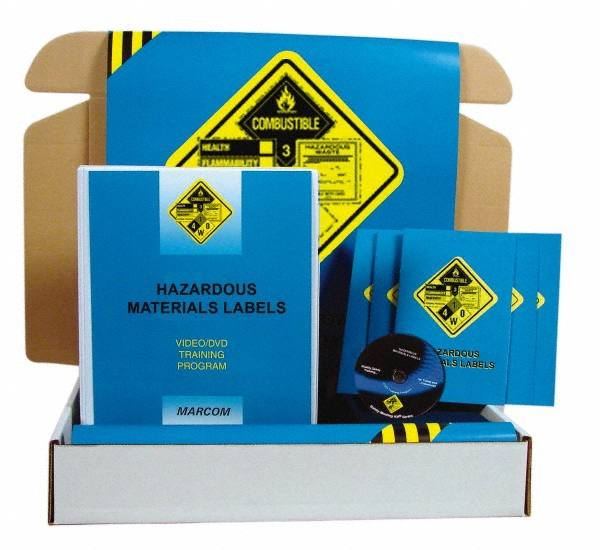 Hazardous Materials Labels, Multimedia Training Kit MPN:K0000139EM