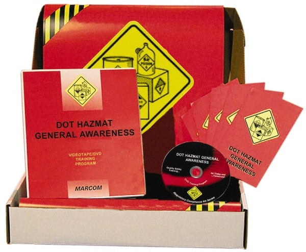 DOT HazMat General Awareness, Multimedia Training Kit MPN:K0000339EO