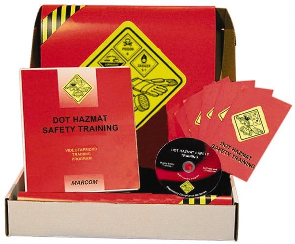 DOT HazMat Safety Training, Multimedia Training Kit MPN:K0000359EO