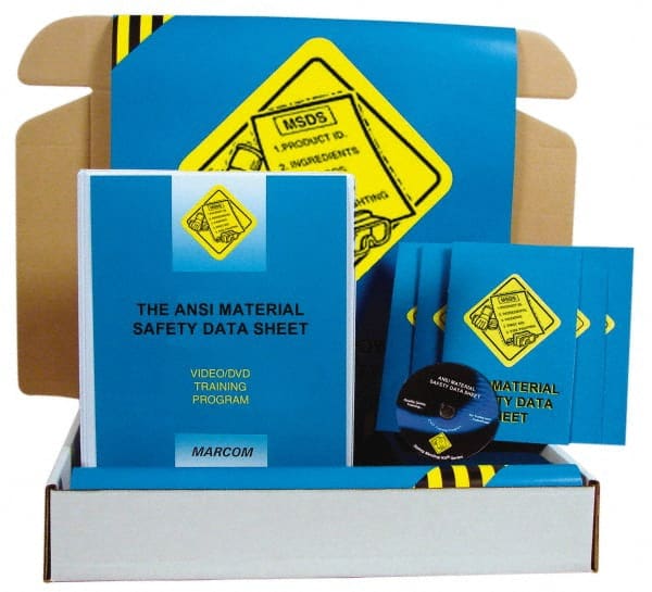 The ANSI Material Safety Data Sheet, Multimedia Training Kit MPN:K0000669EM