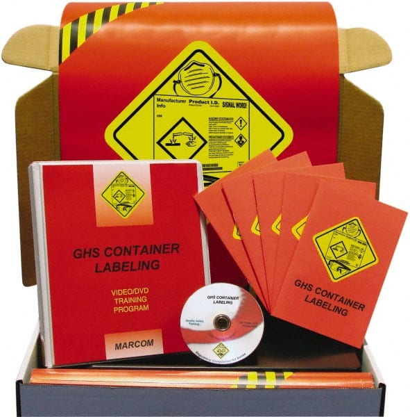 GHS Container Labeling, Multimedia Training Kit MPN:K0003569EO