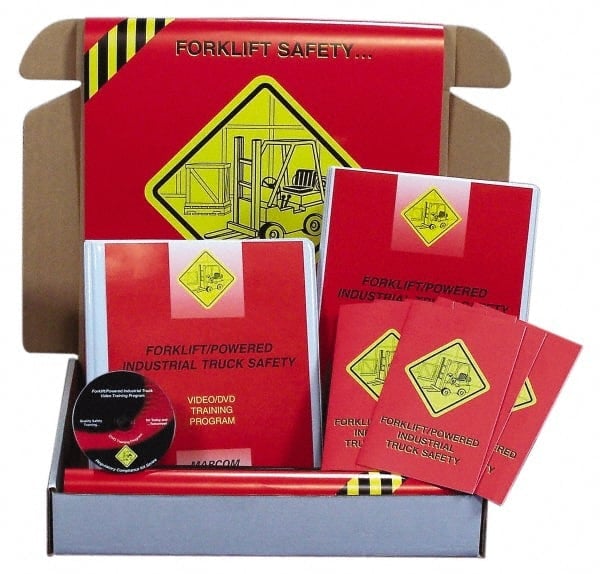 Forklift/Powered Industrial Truck Safety, Multimedia Training Kit MPN:K000K2S9EO