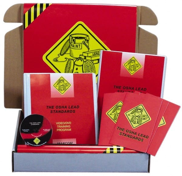 OSHA Lead Standard, Multimedia Training Kit MPN:K000LDS9EO