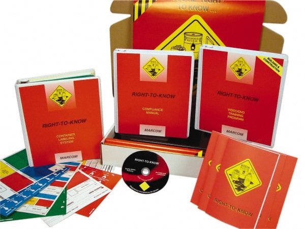 Right to Know for Building & Construction Companies, Multimedia Training Kit MPN:K000RBL9EO