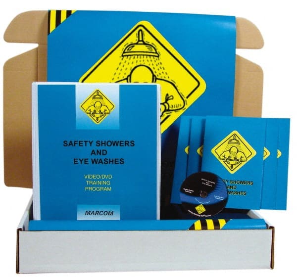 Safety Showers and Eye Washes, Multimedia Training Kit MPN:K000SSE9EM