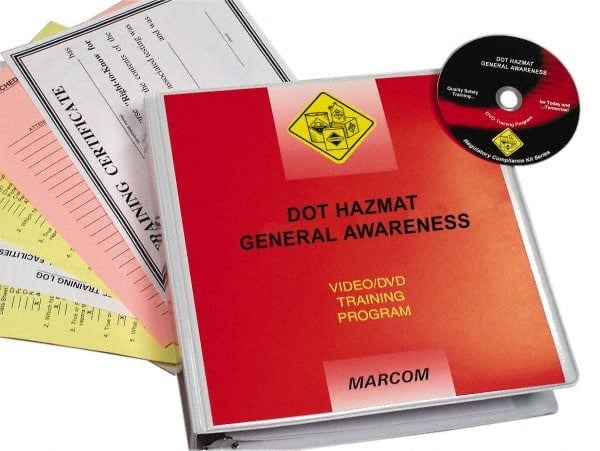 DOT HazMat General Awareness, Multimedia Training Kit MPN:V0003179EO