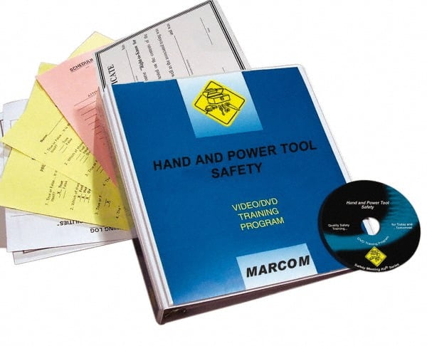 Hand and Power Tool Safety, Multimedia Training Kit MPN:V0003079EM