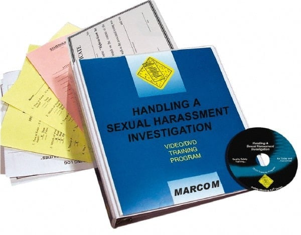 Handling a Sexual Harassment Investigation, Multimedia Training Kit MPN:V0000499EM