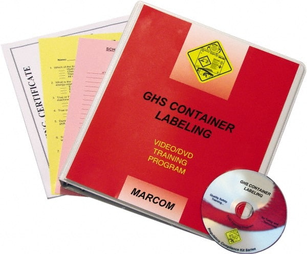 GHS Container Labeling, Multimedia Training Kit MPN:V0003569EO